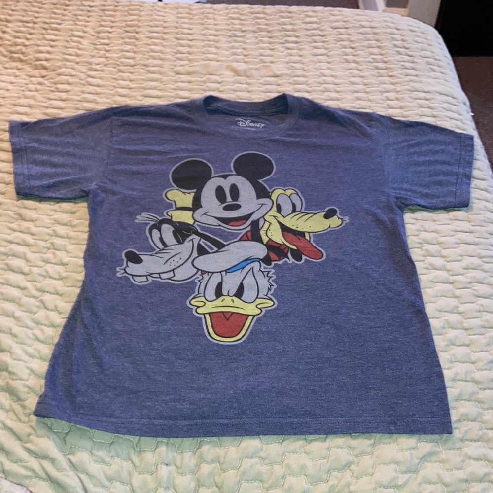Disney blue T-shirt,